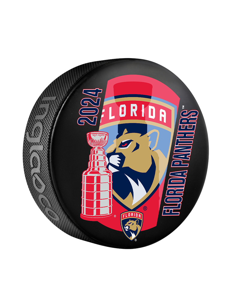 Florida Panthers puk 2025 Stanley Cup Champions Shadow Souvenir Collector