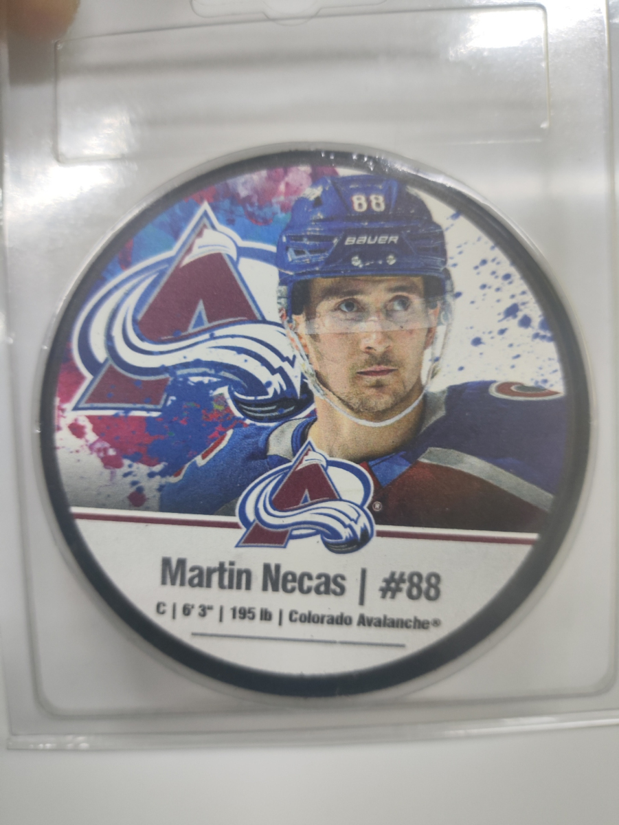 Colorado Avalanche puk Martin Nečas #88 NHLPA