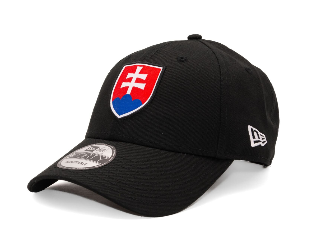 Hokejové reprezentace čepice baseballová kšiltovka Slovakia 940K Core 9forty black