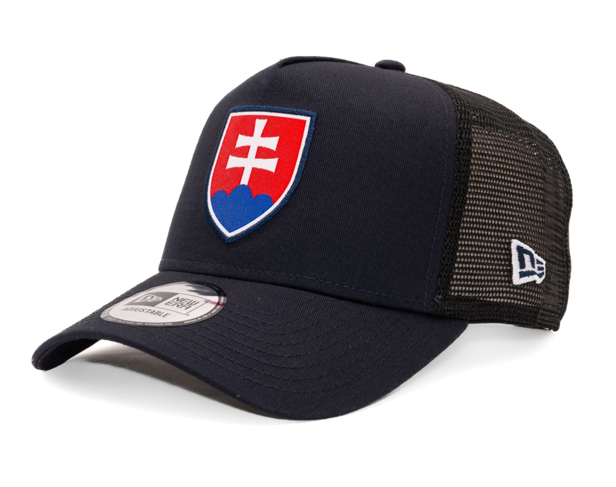 Hokejové reprezentace čepice baseballová kšiltovka Slovakia Trucker core navy
