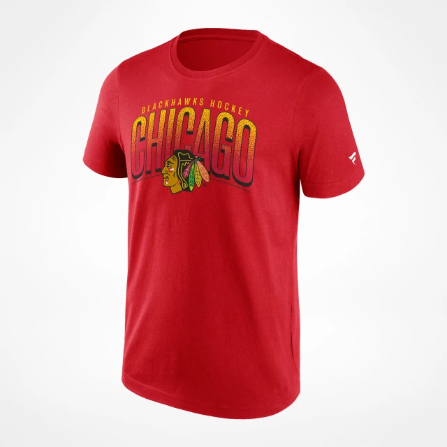 Chicago Blackhawks pánské tričko Arch Graphic red
