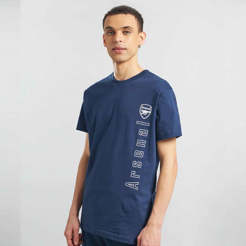 FC Arsenal pánské tričko Text navy