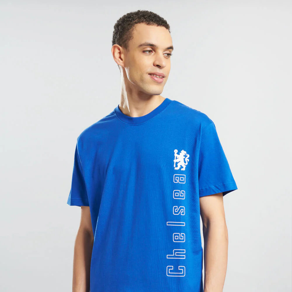 FC Chelsea pánské tričko Text navy