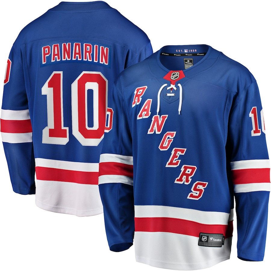 Pánský Dres New York Rangers #9 Artemi Panarin Breakaway Home Jersey Distribuce: USA