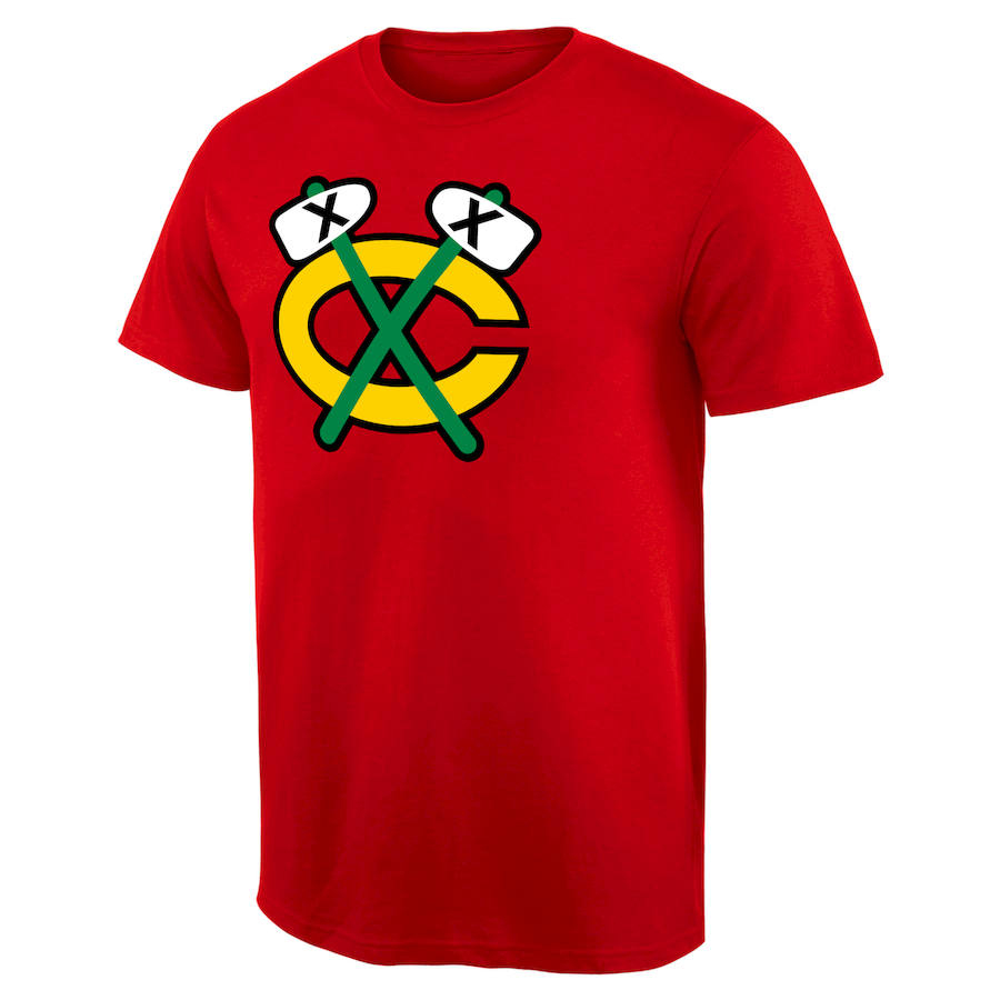 Chicago Blackhawks pánské tričko Team Alternate Logo red