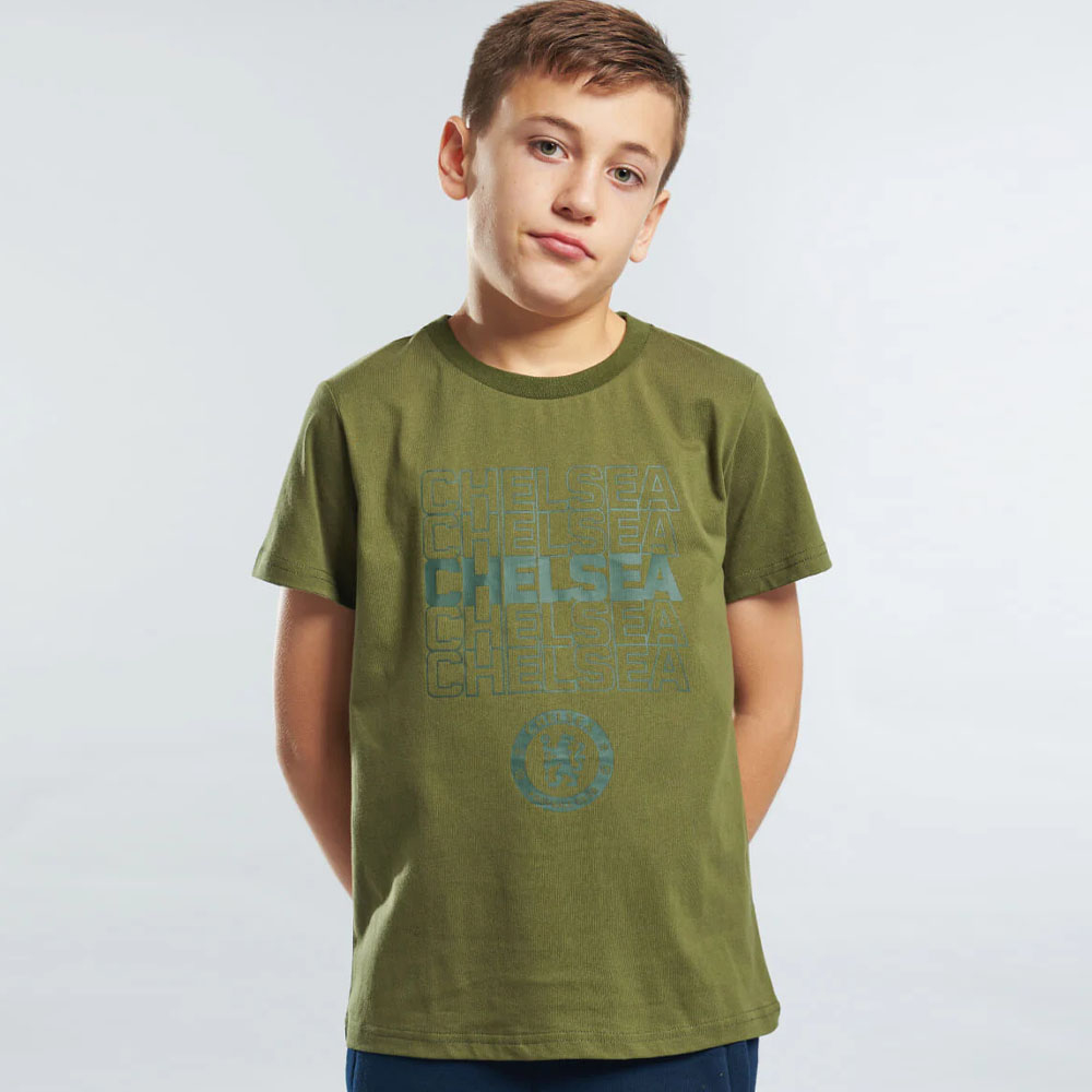 FC Chelsea dětské tričko Graphic cypress