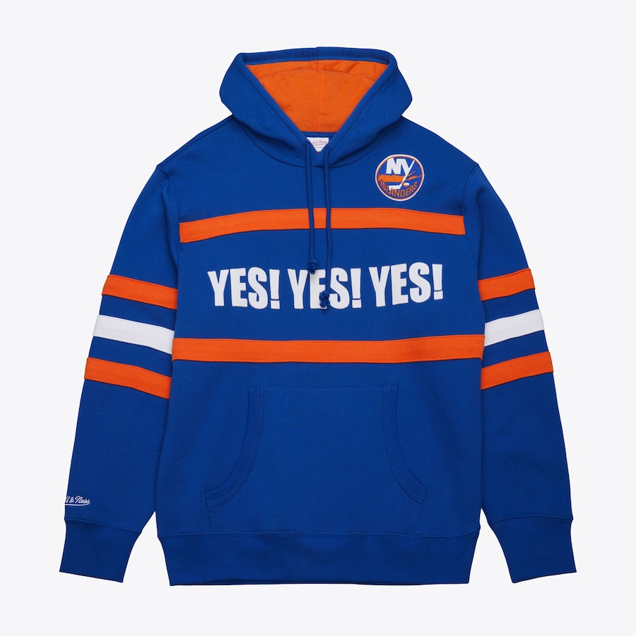 New York Islanders pánská mikina s kapucí Head Coach Hoodie Current Logo