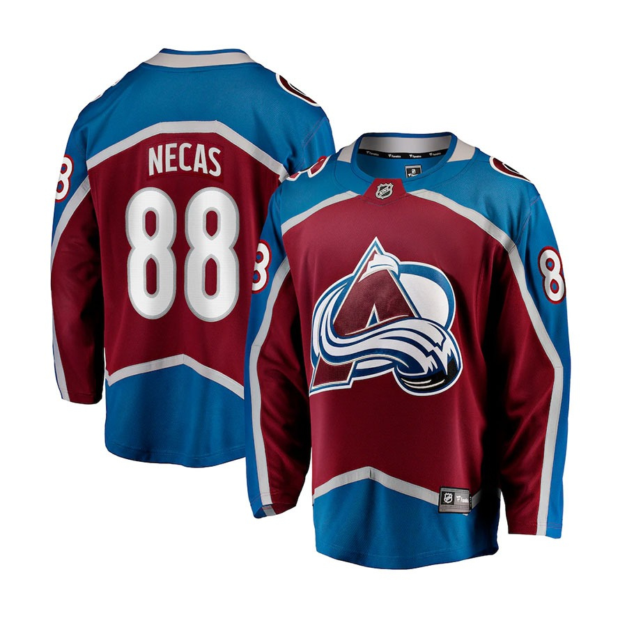 Colorado Avalanche hokejový dres Martin Nečas #88 Breakaway Home