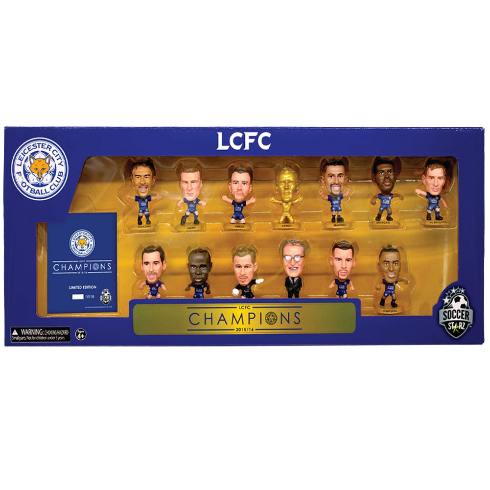 Leicester City figurka SoccerStarz Premier League Winners Team Pack