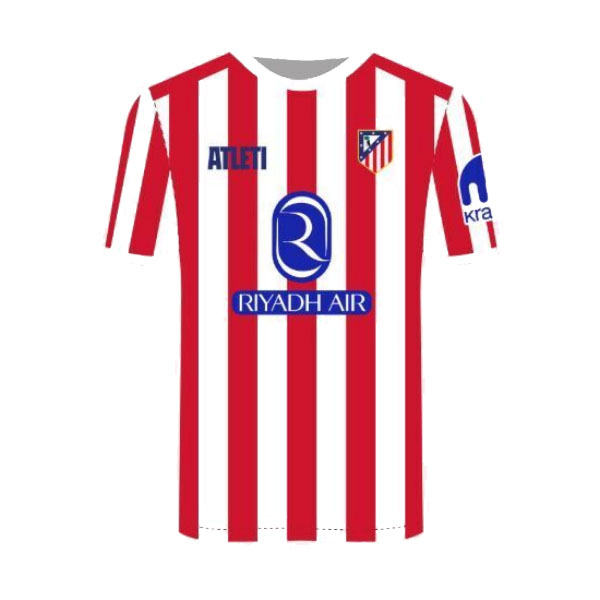 Atletico Madrid fotbalový dres replica 25/26 Home