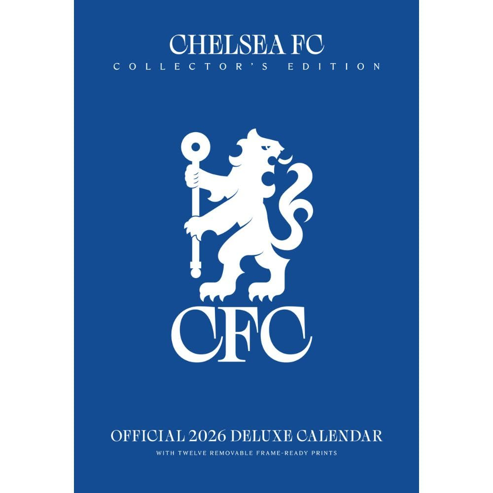 FC Chelsea kalendář Deluxe 2026