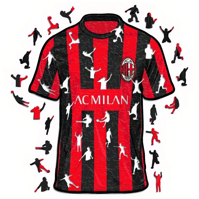 AC Milan dřevěné puzzle Jersey 270 pcs