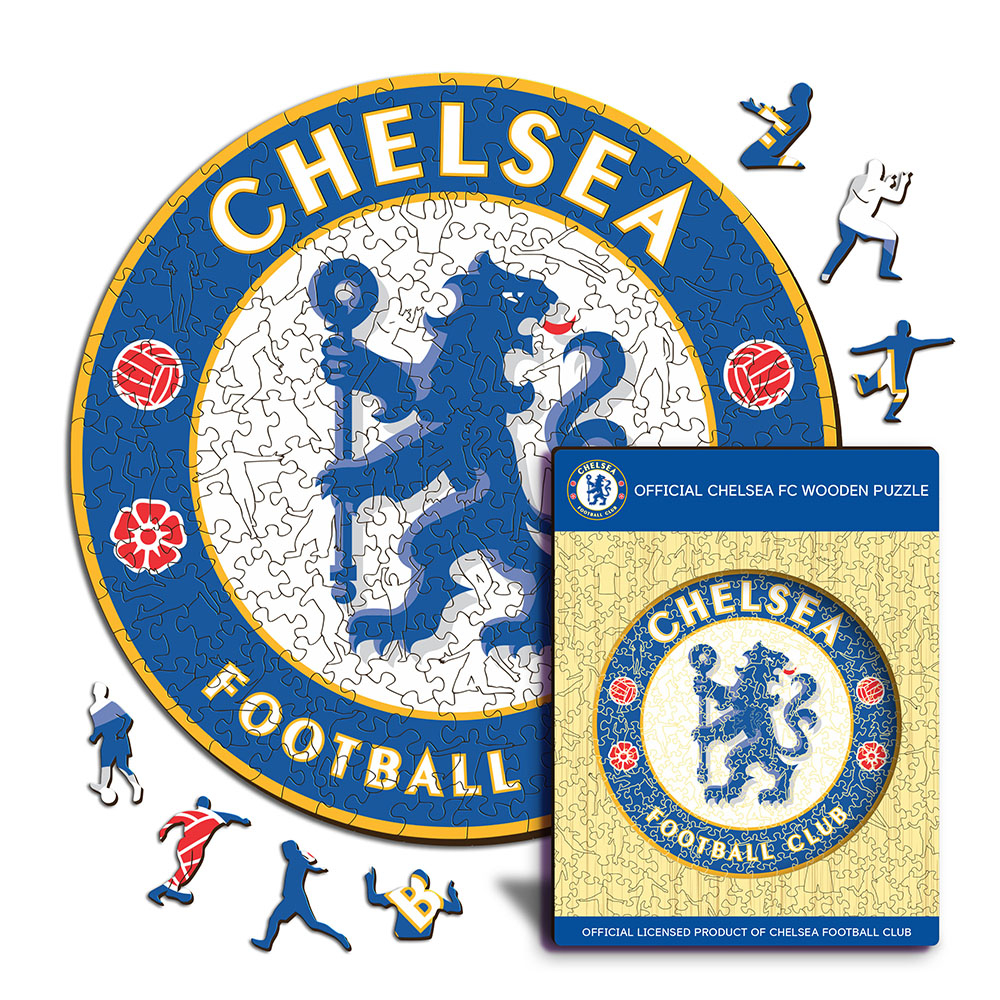 FC Chelsea dřevěné puzzle Crest 500 pcs