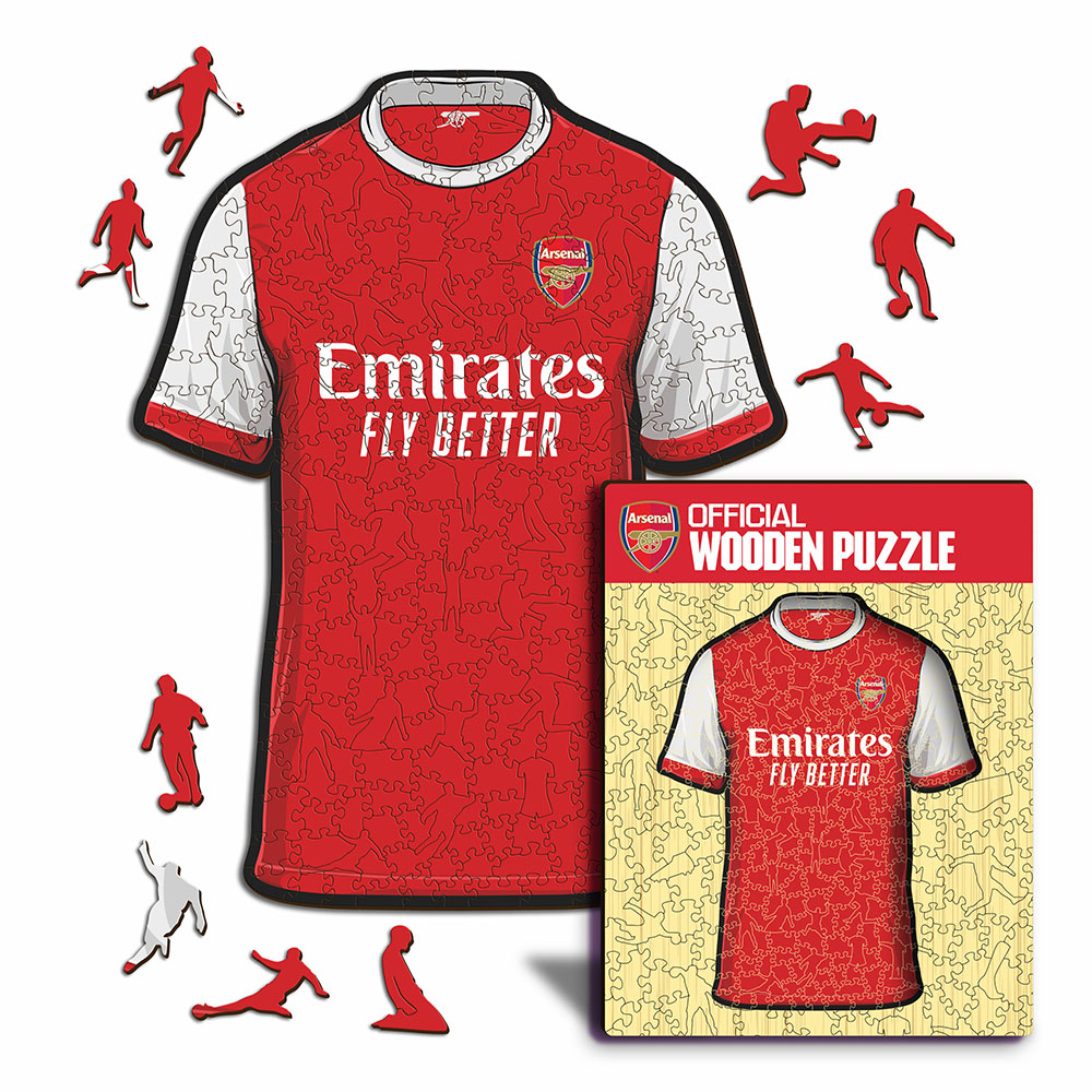 FC Arsenal dřevěné puzzle Jersey 500 pcs