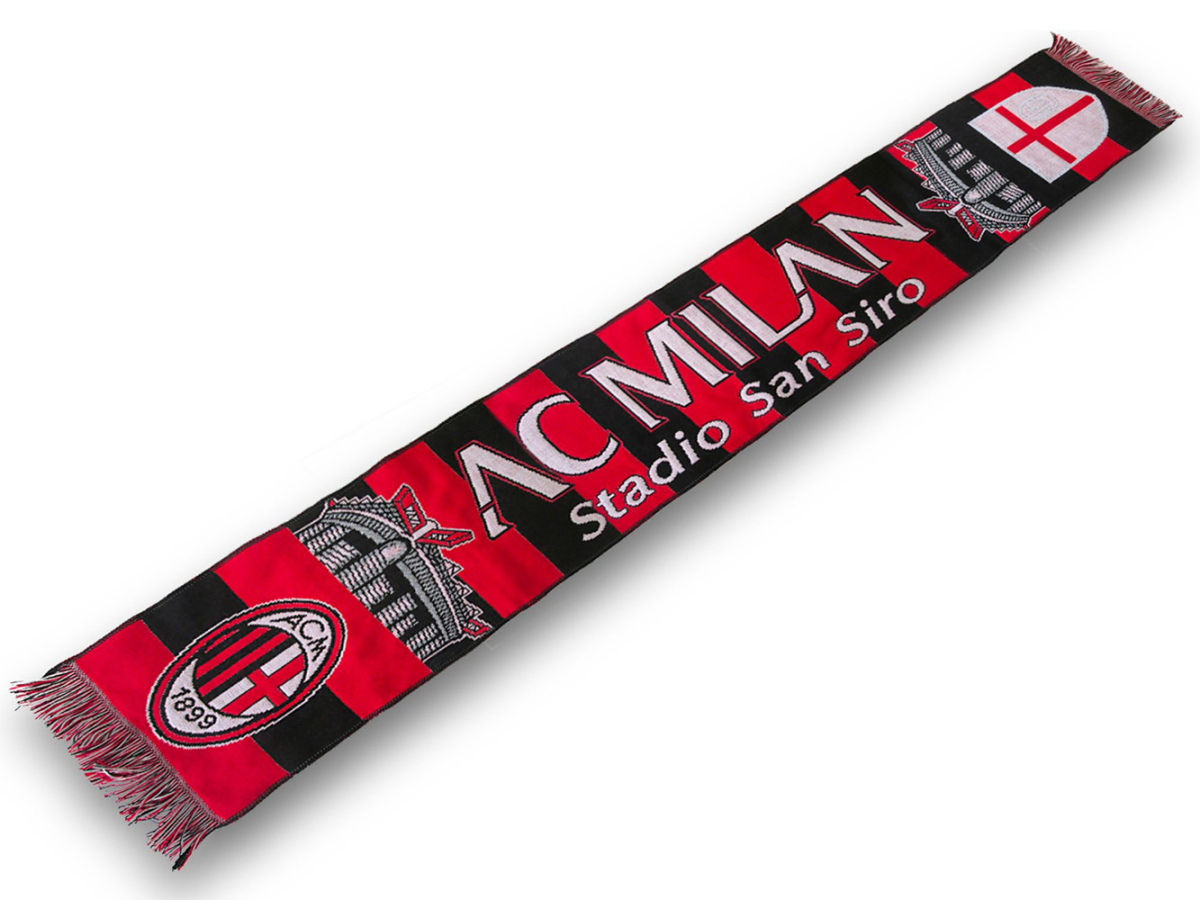 AC Milan zimní šála san siro