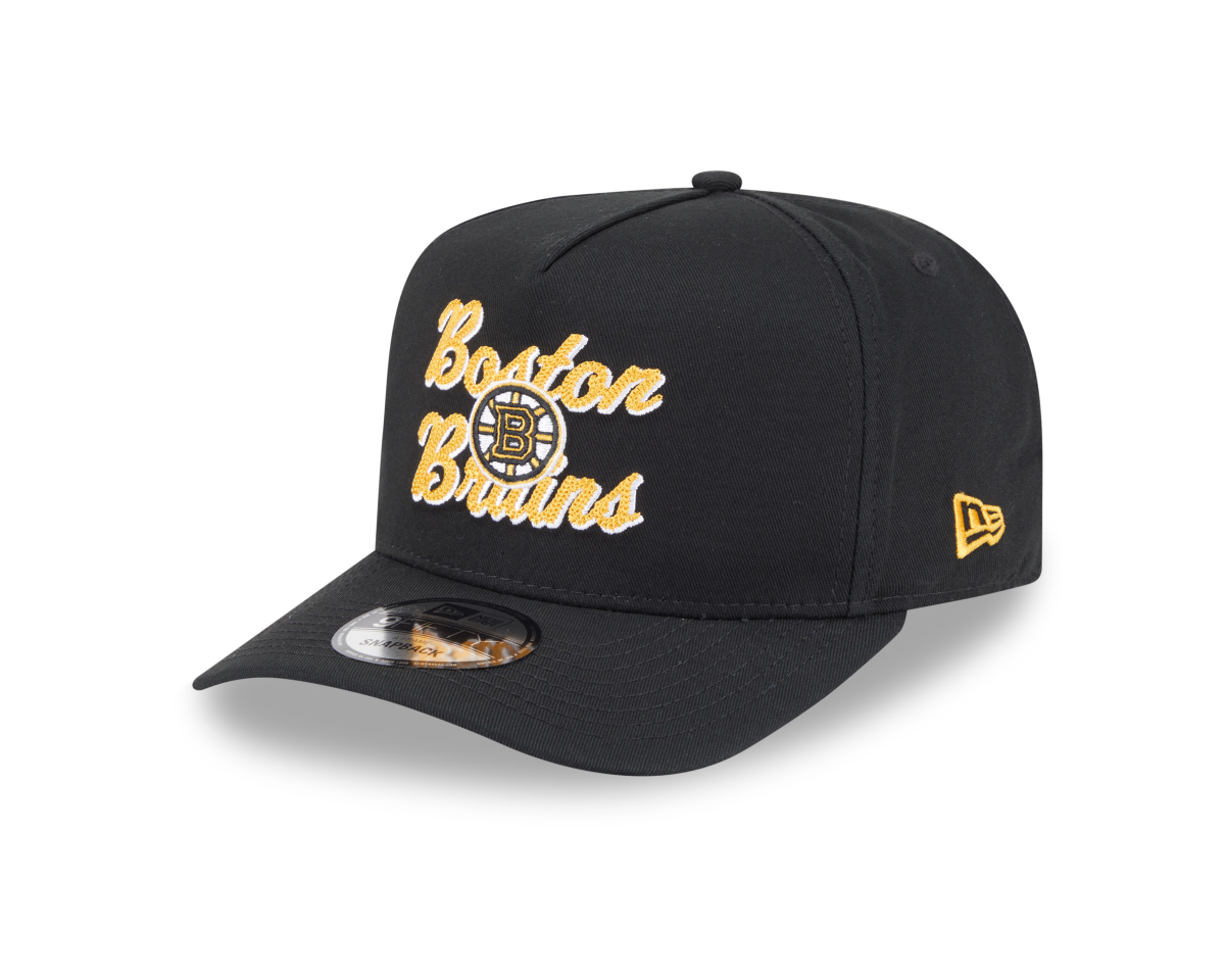Boston Bruins čepice baseballová kšiltovka New Era 950AF Chainstitch black