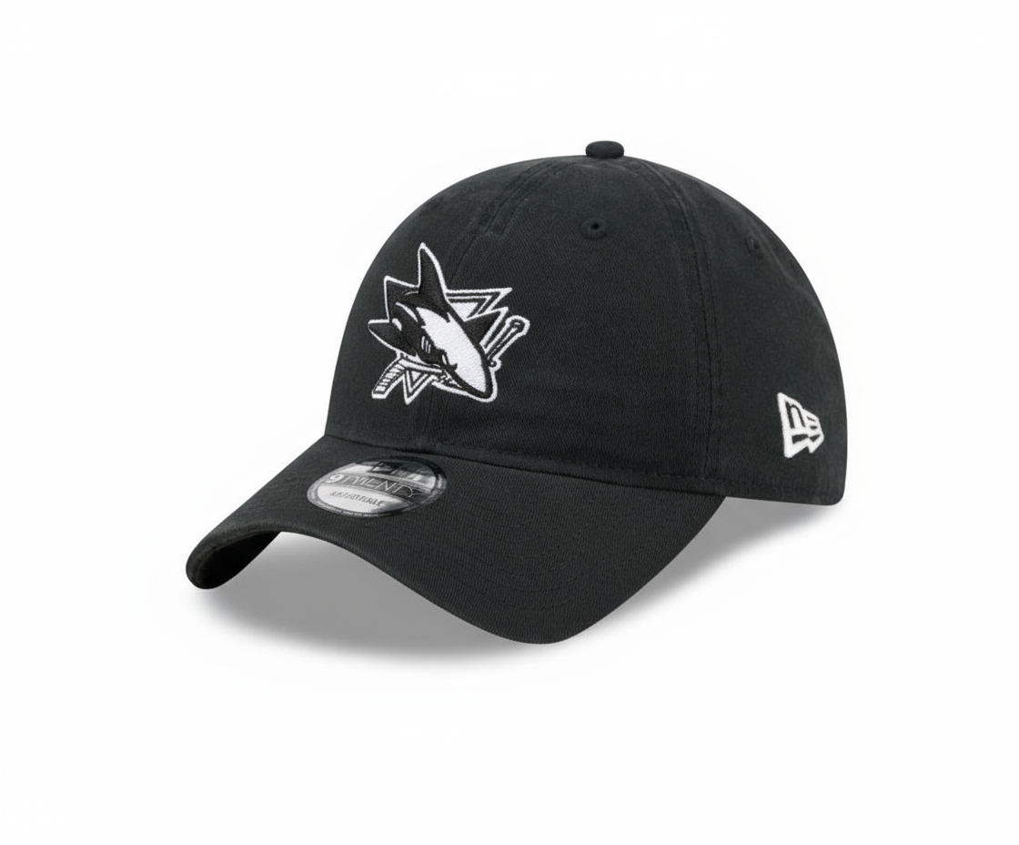 San Jose Sharks čepice baseballová kšiltovka New Era 920 Stamp balck