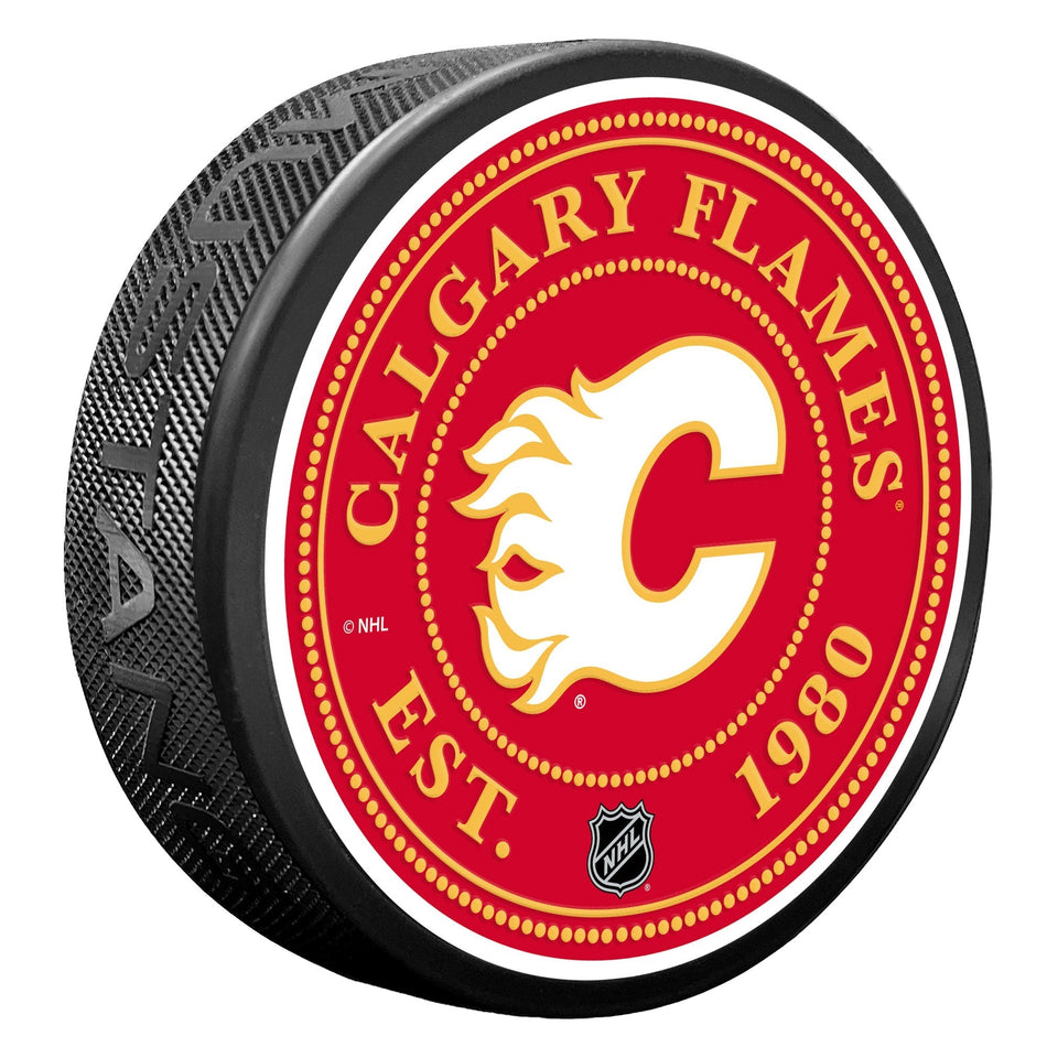 Calgary Flames puk Stud