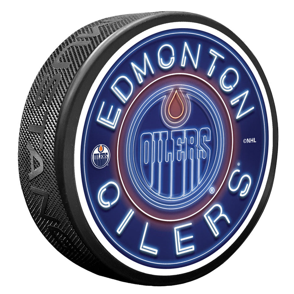 Edmonton Oilers puk Neon