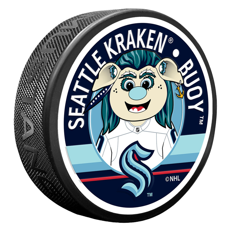 Seattle Kraken puk Buoy Mascot Textured
