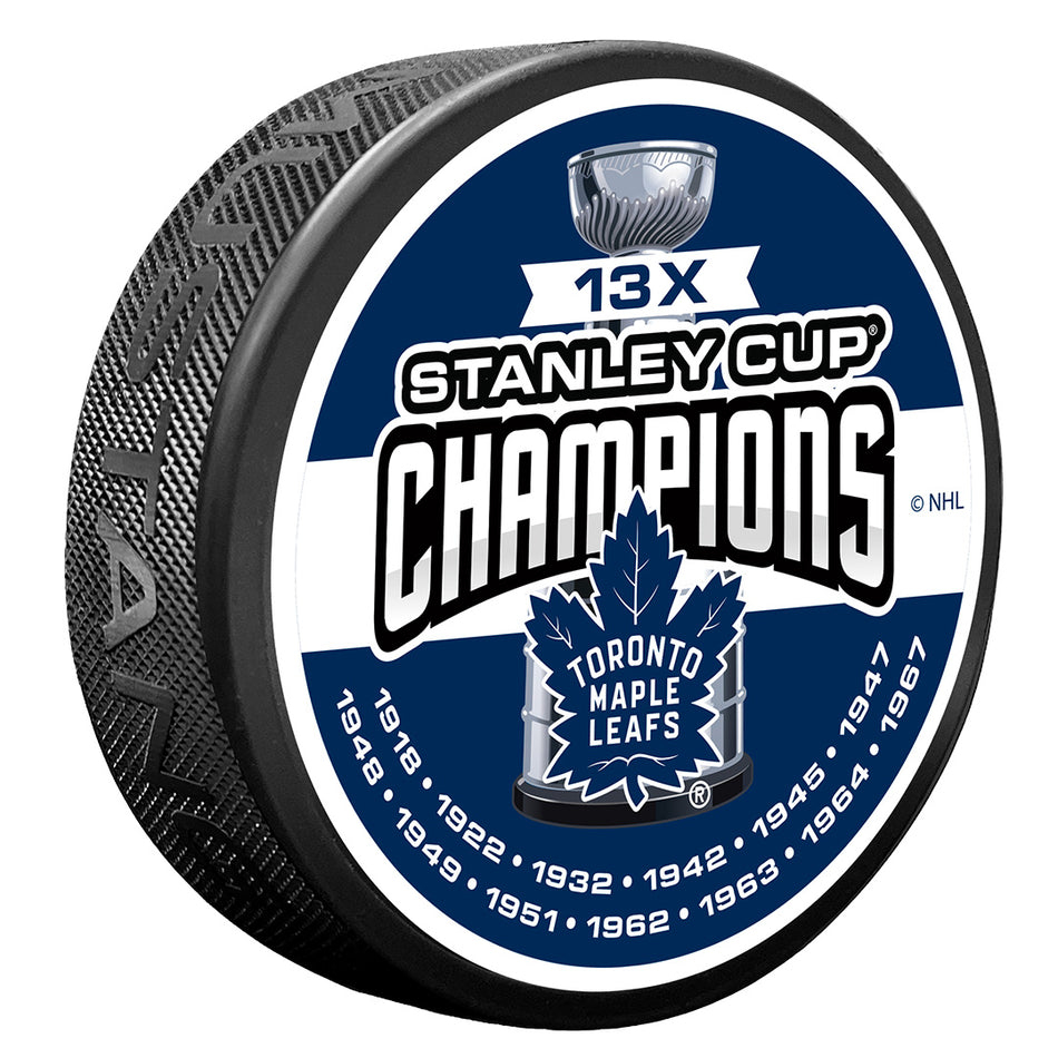 Toronto Maple Leafs puk 13 Time Champs