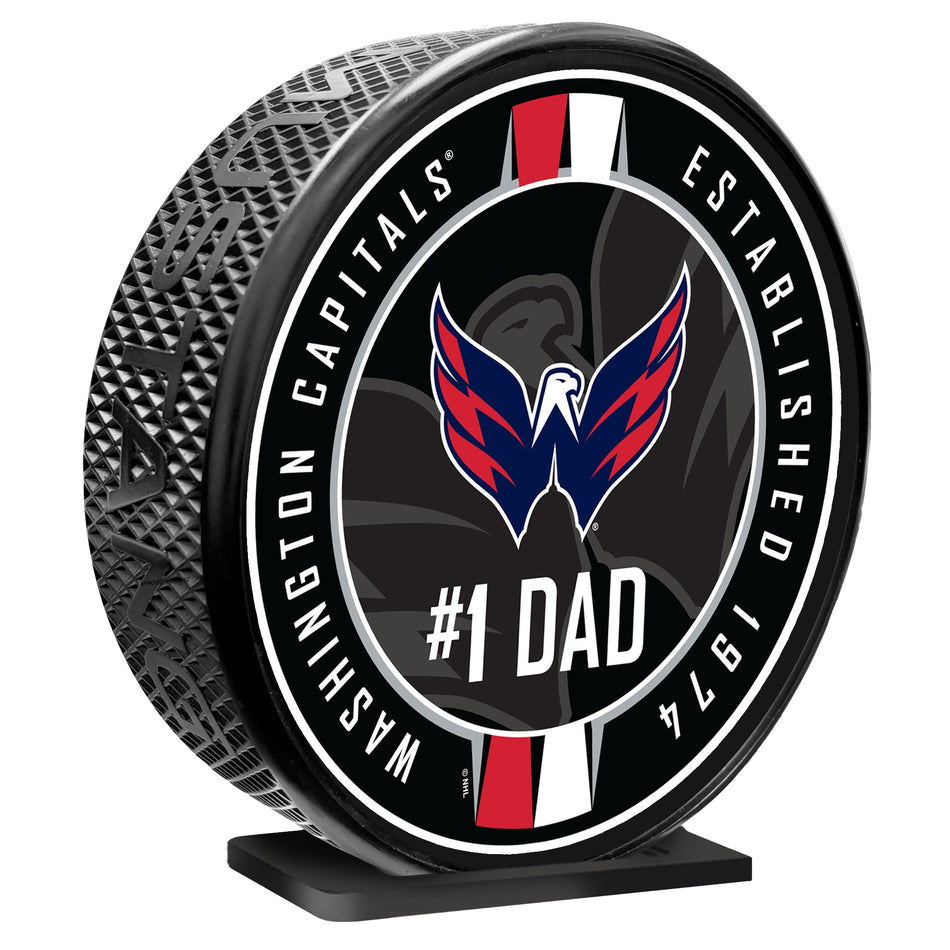 Washington Capitals puk 8 MEGA #1 Dad Ribbon