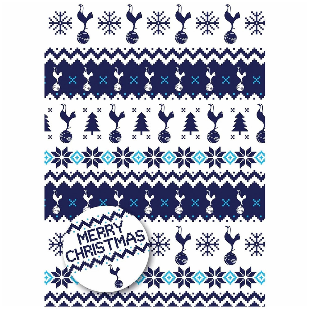 Tottenham Hotspur balící papír Christmas 2 pcs