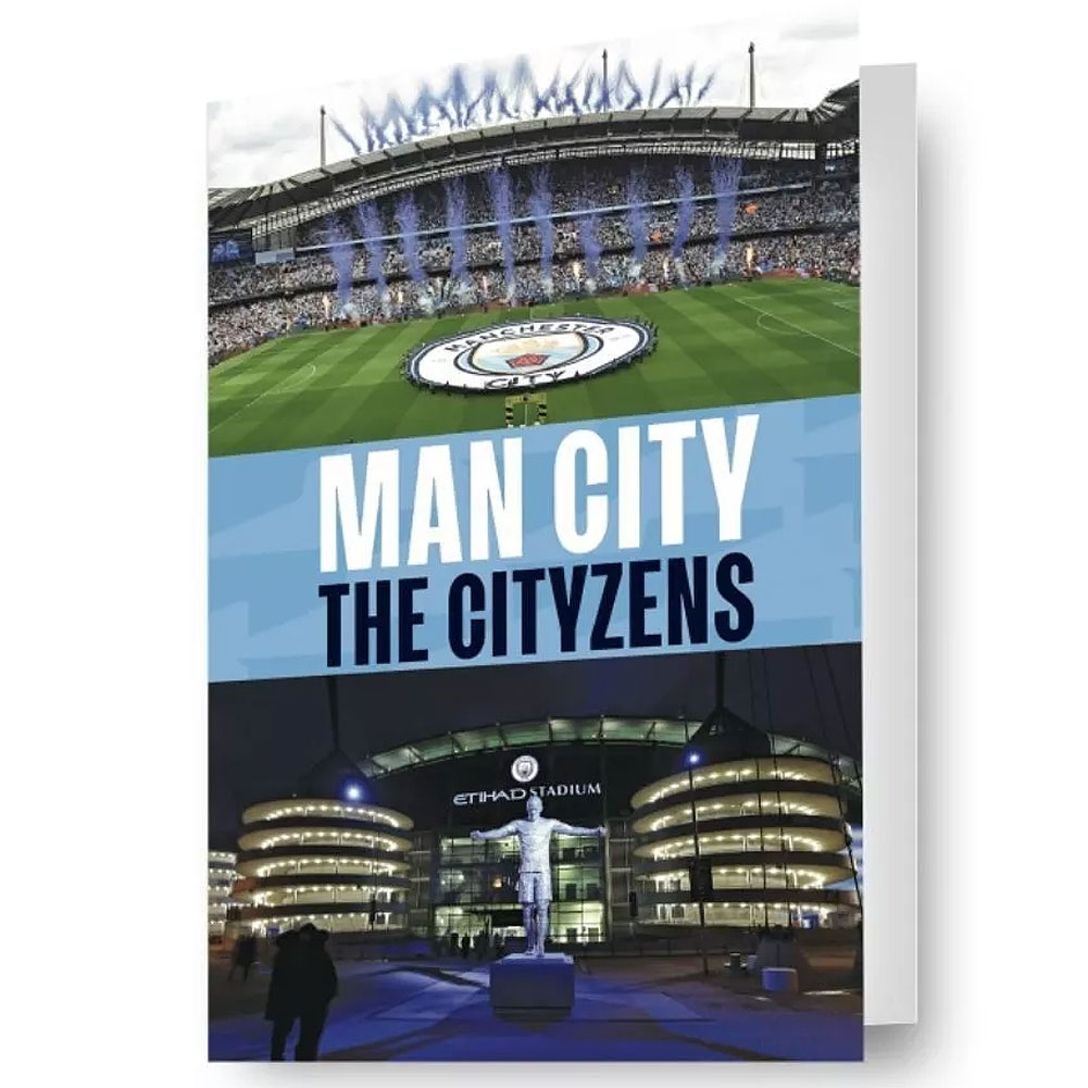 Manchester City narozeninové přání 3D Lenticular