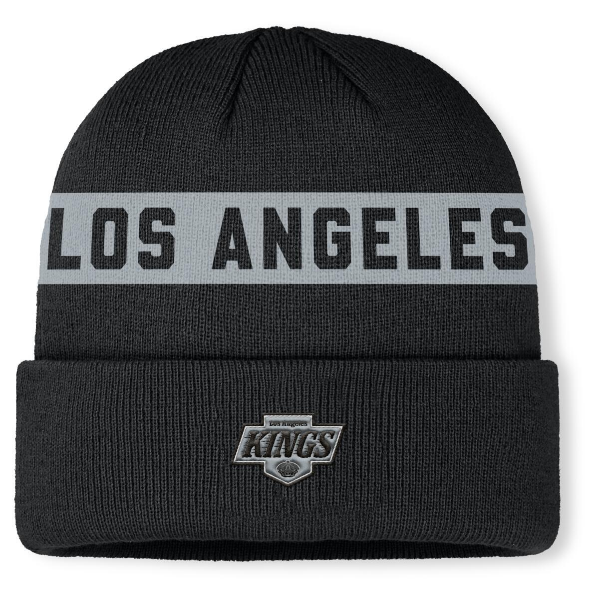 Los Angeles Kings zimní čepice Authentic Pro A/Cap Cuffed inscription
