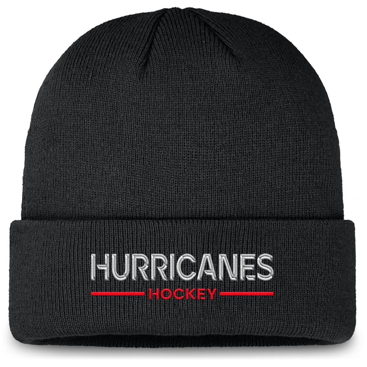 Carolina Hurricanes zimní čepice Authentic Pro A/Cap Cuffed Beanie