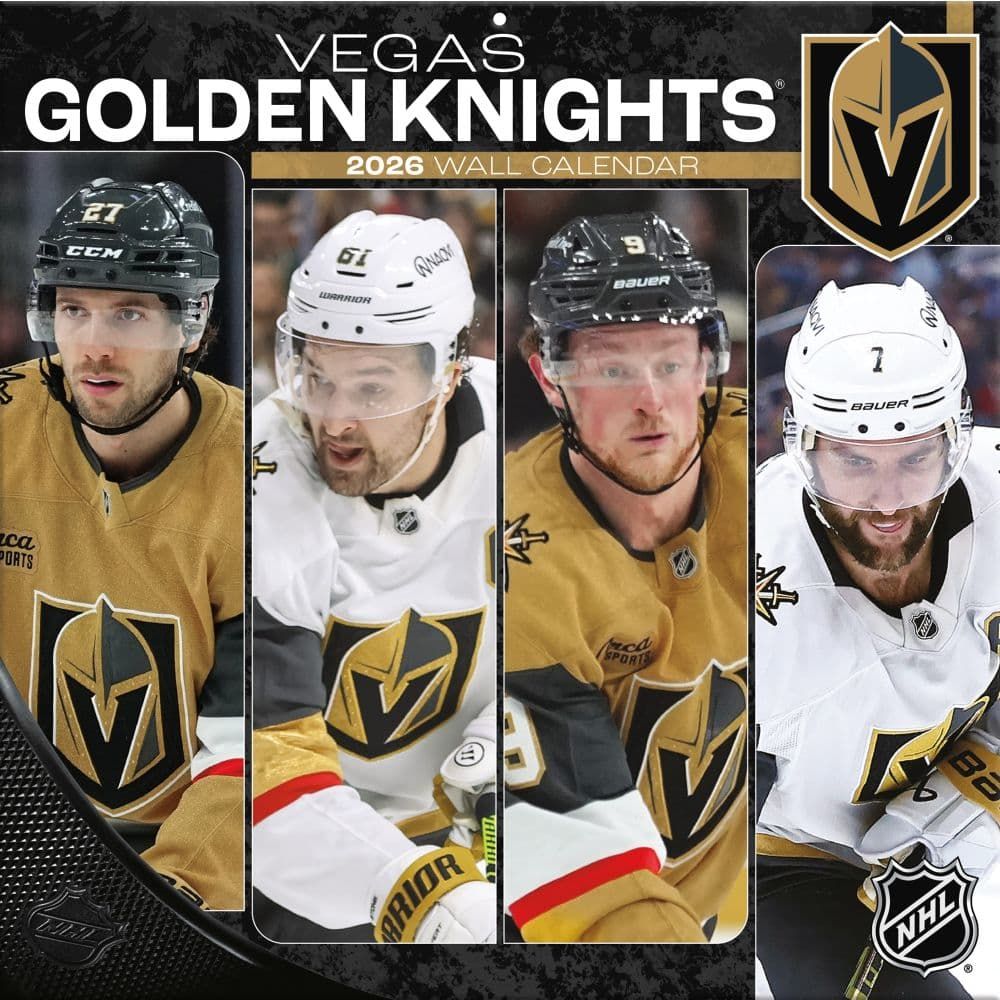 Vegas Golden Knights kalendář 2026 Wall
