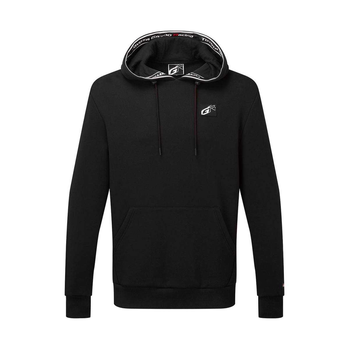 Toyota Gazoo Racing pánská mikina s kapucí GR Logo black 2024