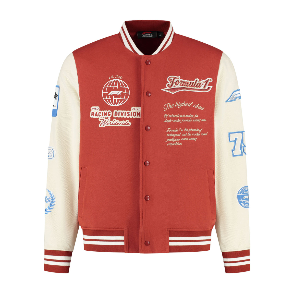 Formule 1 pánská bunda Heritage Versity 2025