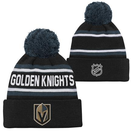 Vegas Golden Knights dětská zimní čepice 3Rd Jersey Jacquard Cuff Pom