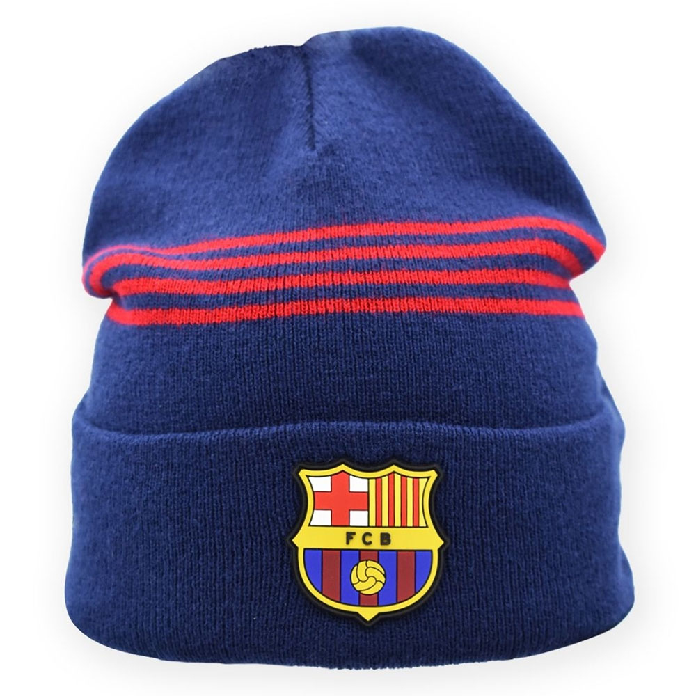 FC Barcelona dětská zimní čepice Streak
