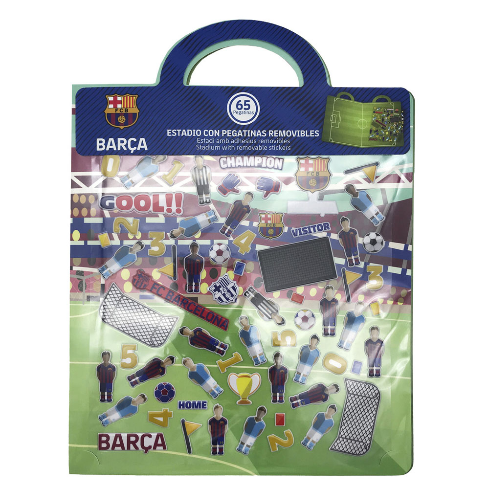 FC Barcelona samolepky Stadium book