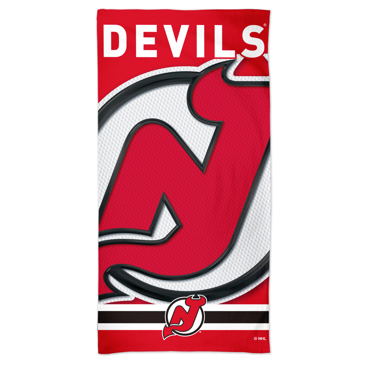 New Jersey Devils osuška Spectra Beach Towel