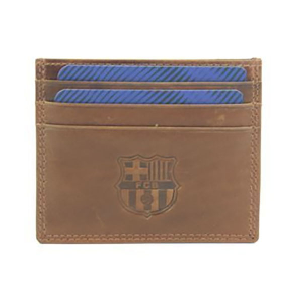 FC Barcelona pouzdro na karty cuero