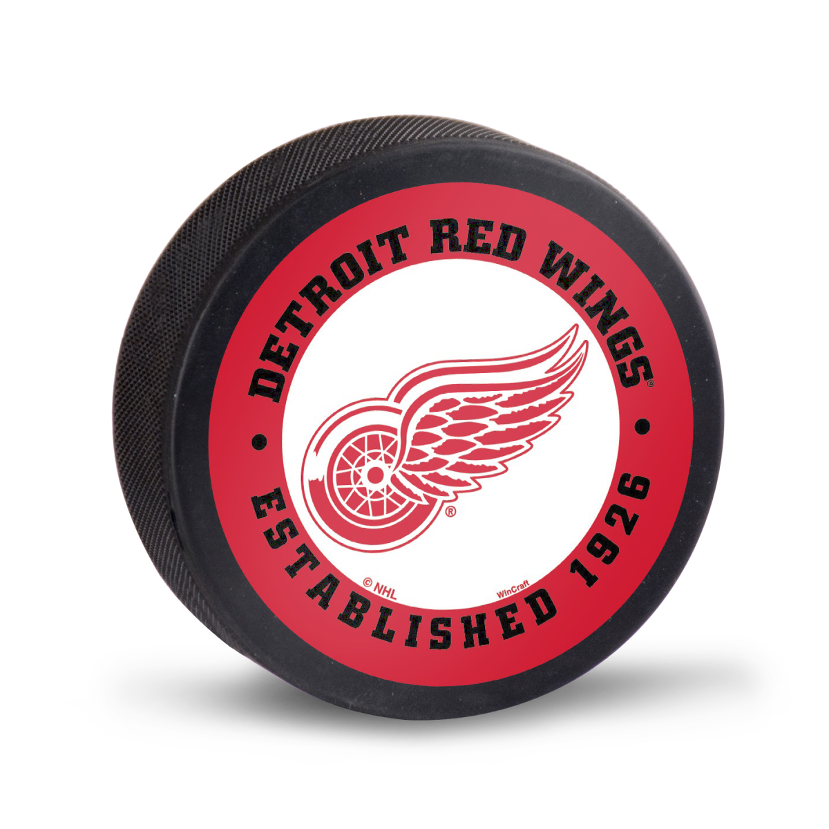 Detroit Red Wings puk Packaged