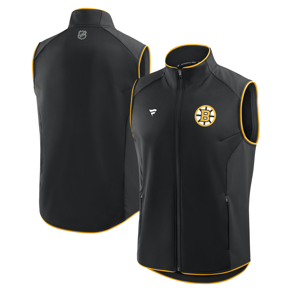 Boston Bruins pánská vesta Authentic Pro Full Zip