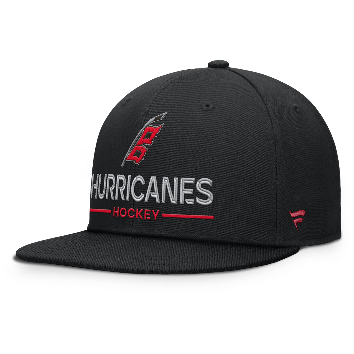 Carolina Hurricanes čepice flat kšiltovka Authentic Pro A/Cap Flat Brim Square Visor Structured Adjustable