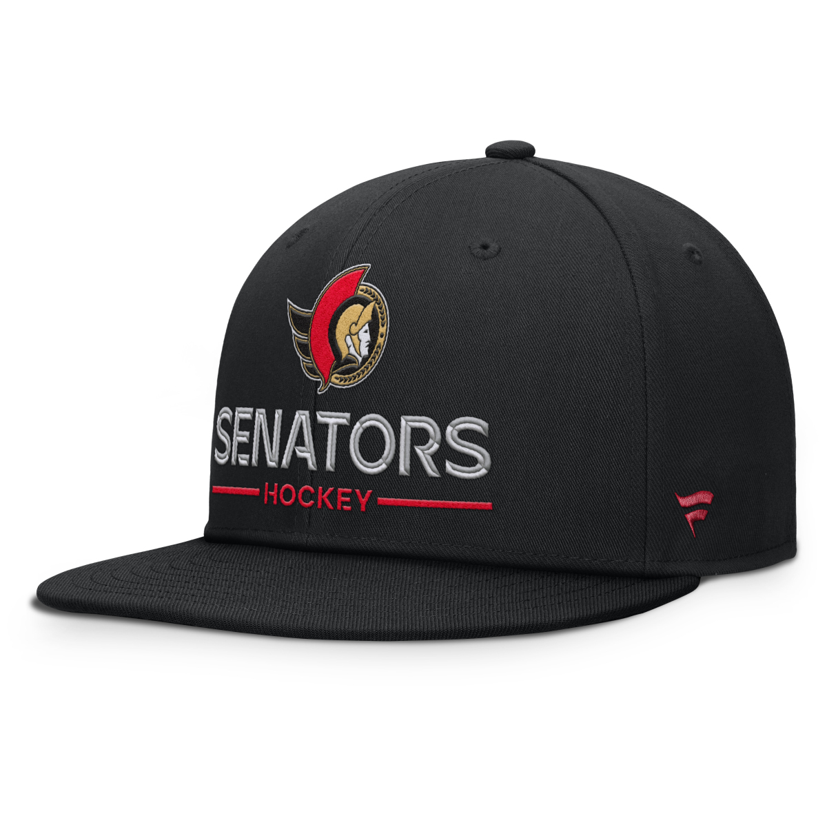 Ottawa Senators čepice flat kšiltovka Authentic Pro A/Cap Flat Brim Square Visor Structured Adjustable