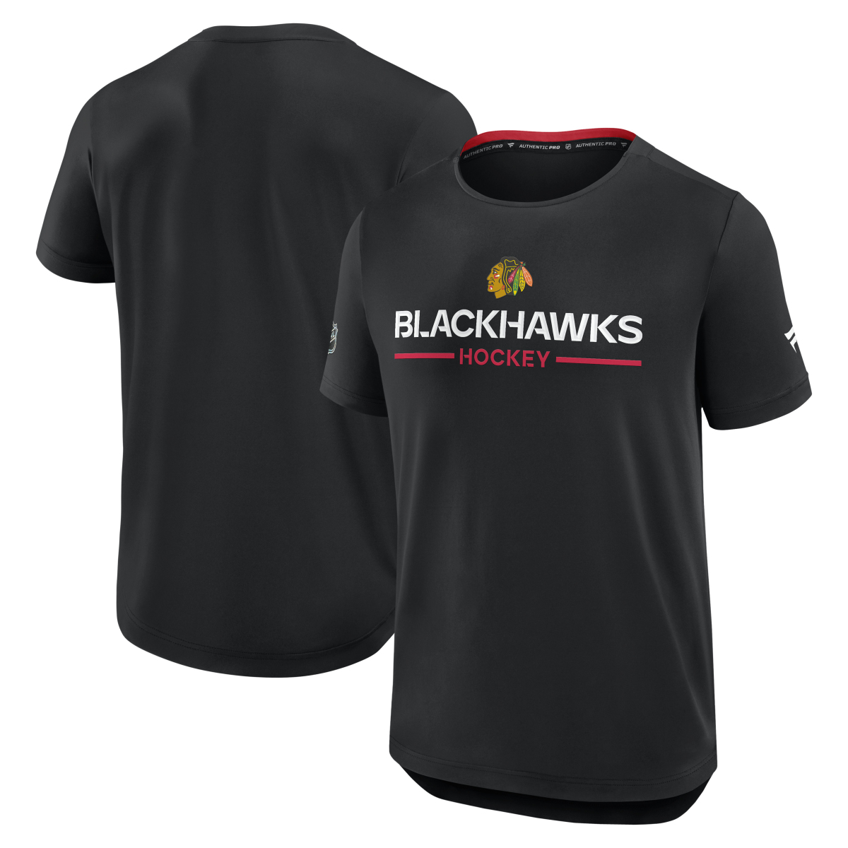 Chicago Blackhawks pánské tričko Authentic Pro SS Rink Tee