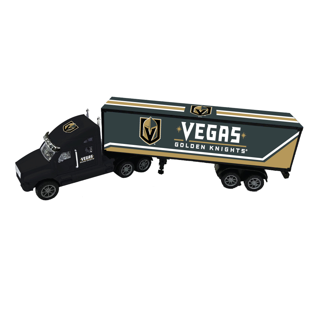 Vegas Golden Knights kamion 18-Wheeler Big Rig Truck Black