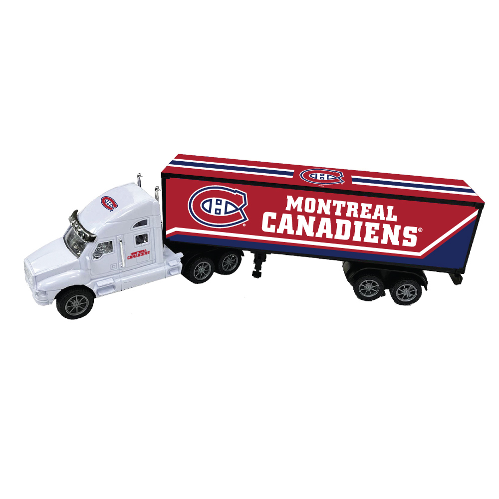 Montreal Canadiens kamion 18-Wheeler Big Rig Truck White