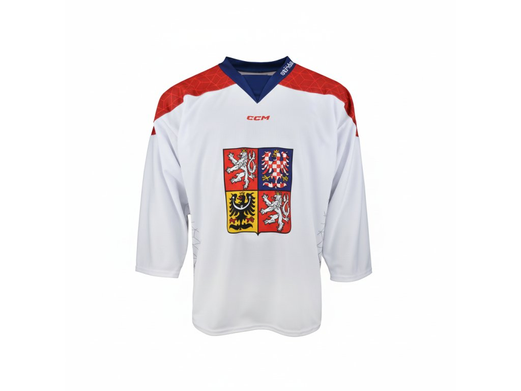 Hokejové reprezentace hokejový dres Czech republic 2025/2026 CCM Fandres replica white