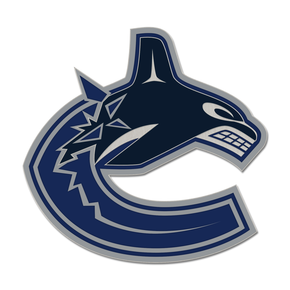 Vancouver Canucks odznak Enamel Pin Jewelry Card