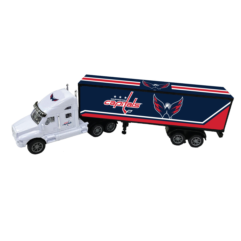 Washington Capitals kamion 18-Wheeler Big Rig Truck White