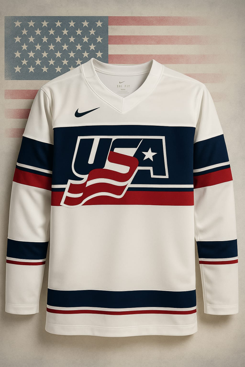 Hokejové reprezentace hokejový dres USA NIKE IIHF World Championships replica