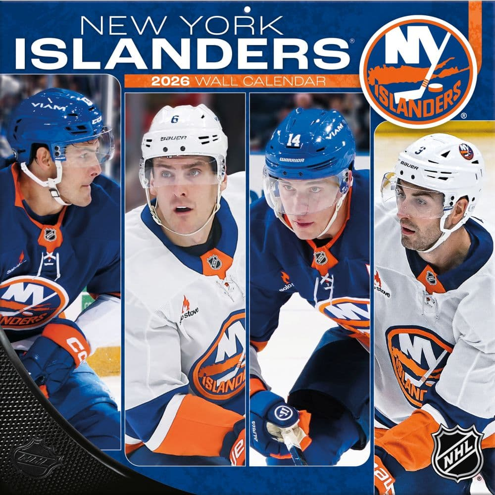 New York Islanders kalendář 2026 Wall